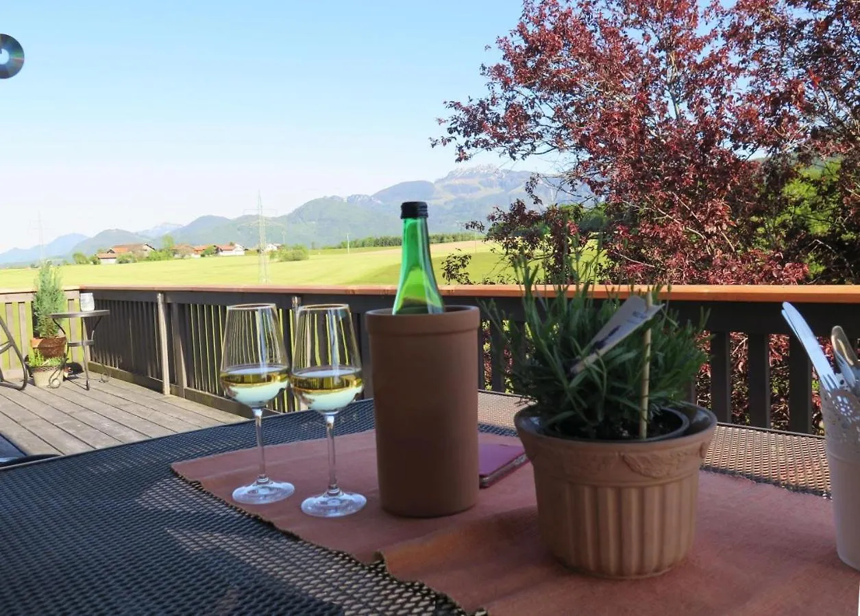 Apartmán Ferienwohnung Riesenblick Frasdorf